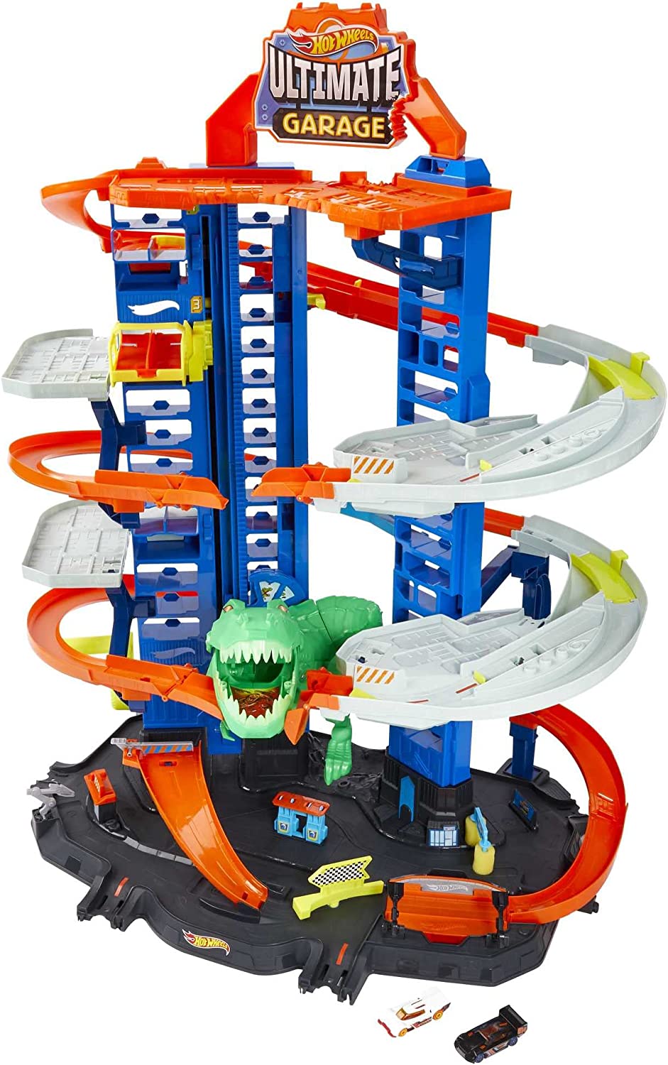 Megacity Parkgarage mit T-Rex-Angriff, Spielgebäude