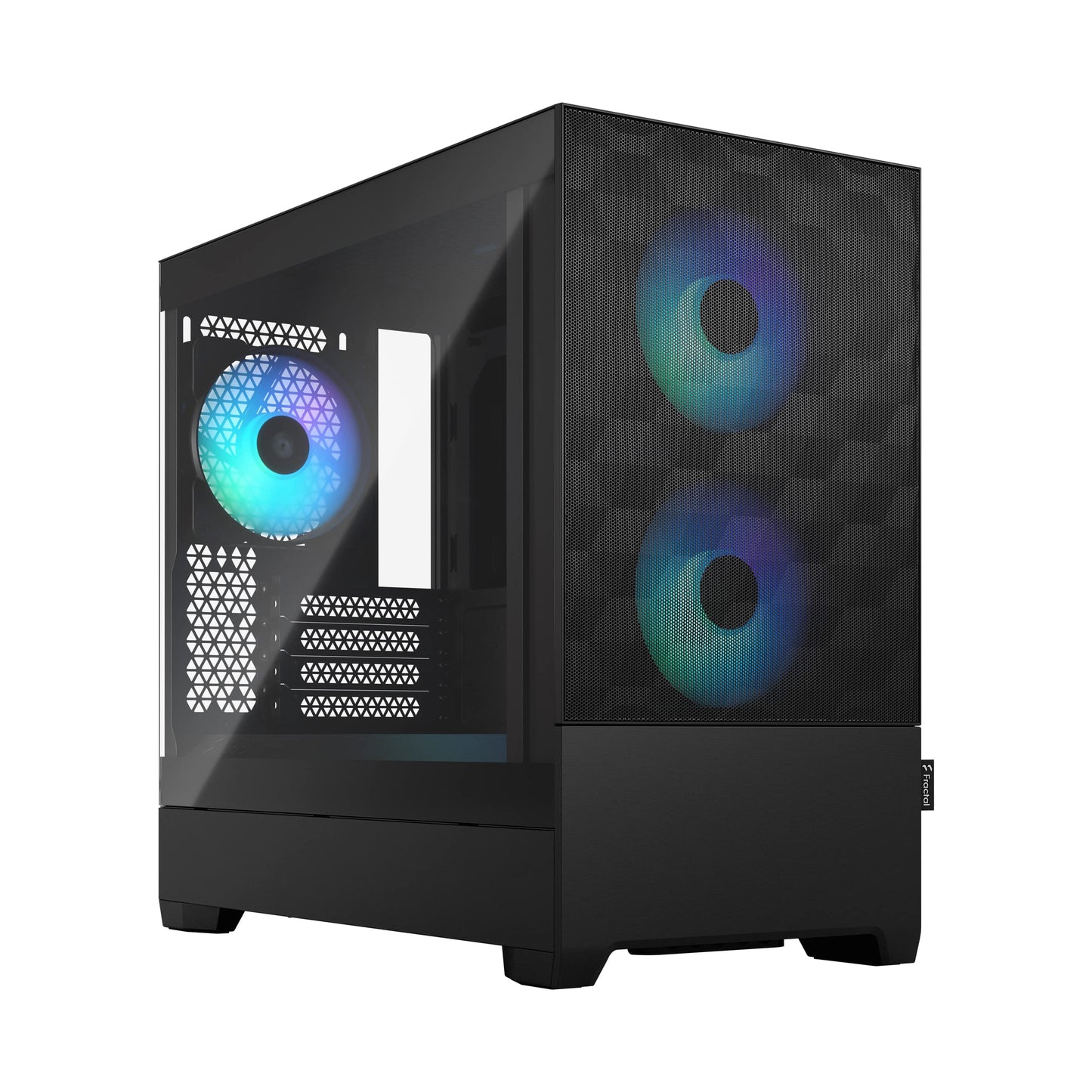 Pop Mini Air RGB Black TG Clear Tint, Tower-Gehäuse