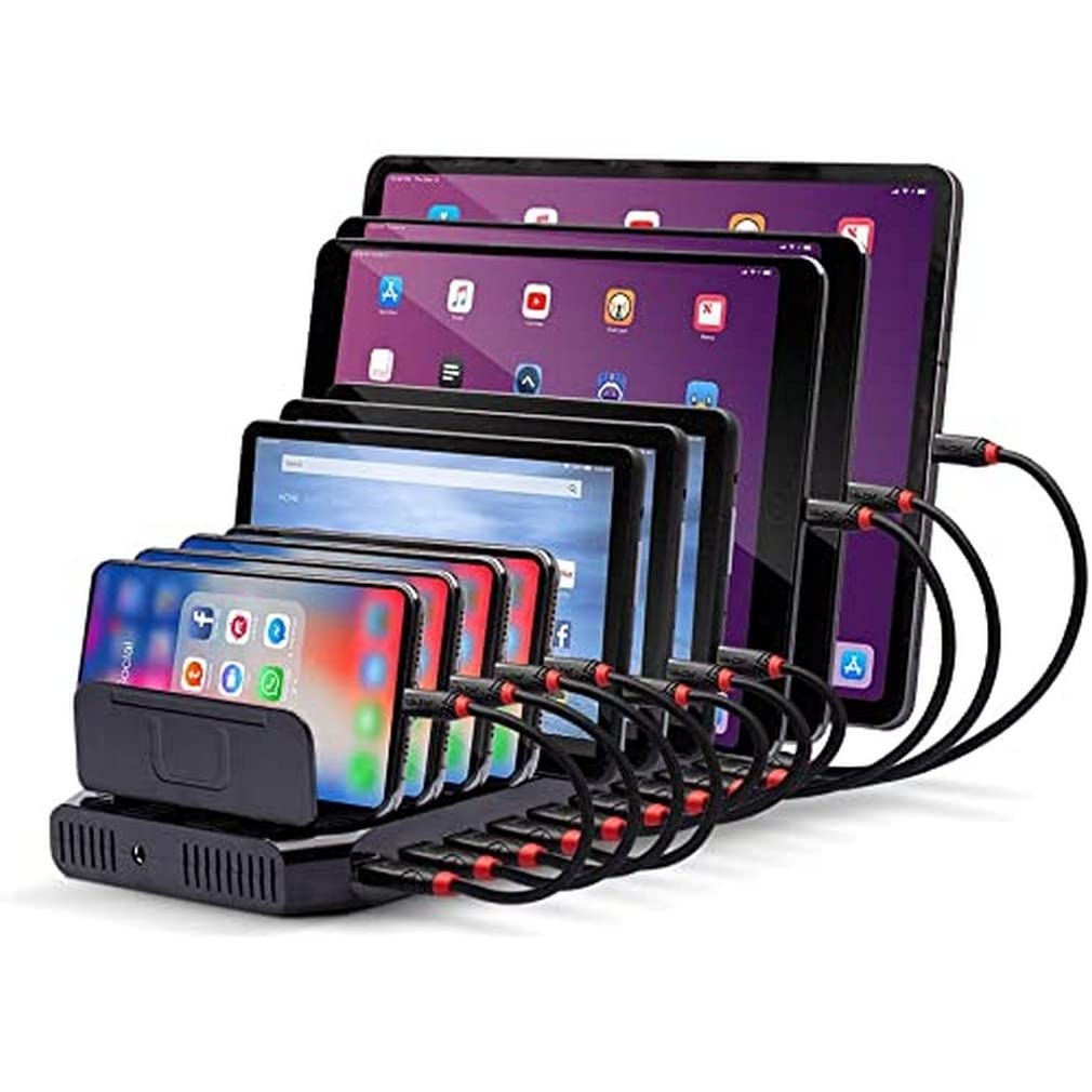 10 Port USB-Ladestation