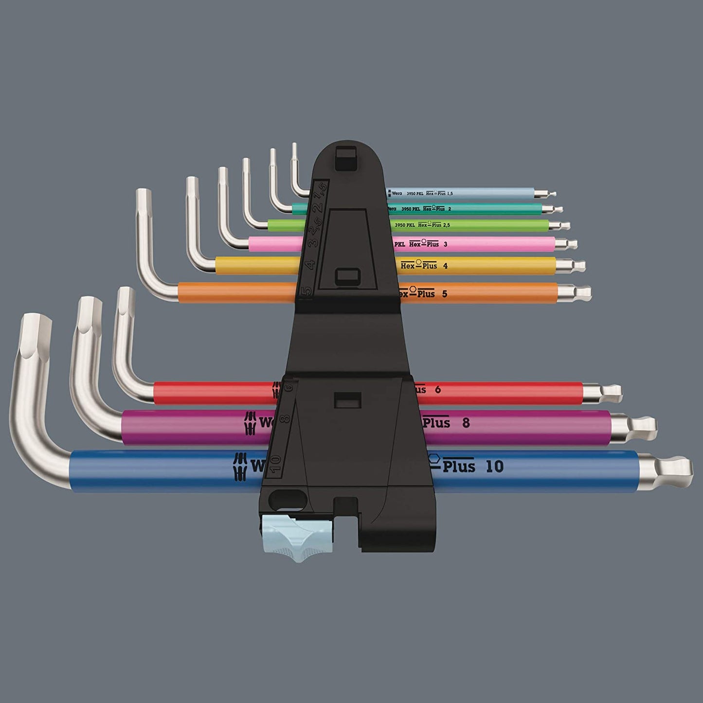 3950/9 Hex-Plus Multicolour Imperial Stainless 1 Winkelschlüsselsatz, Schraubendreher