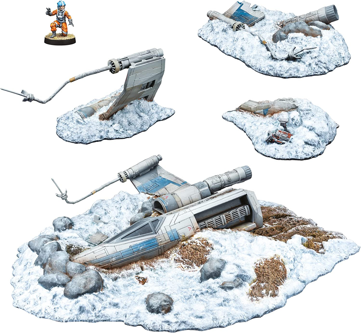 Star Wars: Legion - Abgestürzter X-Flügler, Tabletop