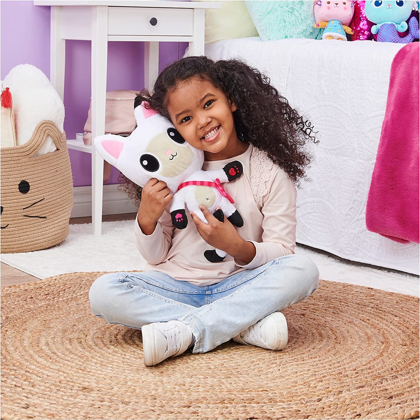 Gabby's Dollhouse Talking Pandy Paws, Kuscheltier