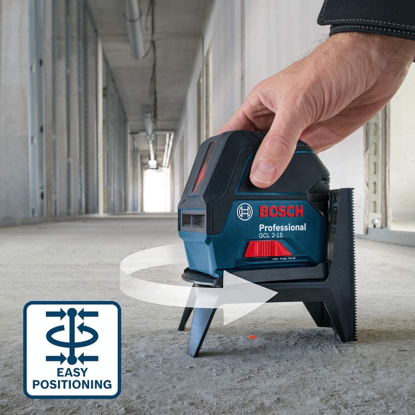 Kombilaser GCL 2-15 Professional, Kreuzlinienlaser