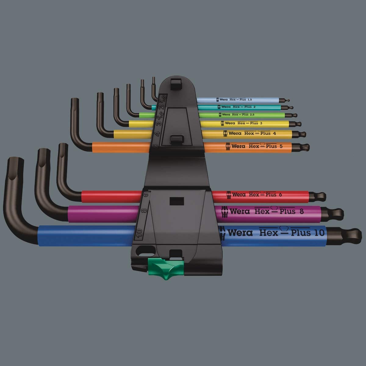 950/9 Hex-Plus Multicolour 1 Winkelschlüsselsatz, 7-teilig, Schraubendreher