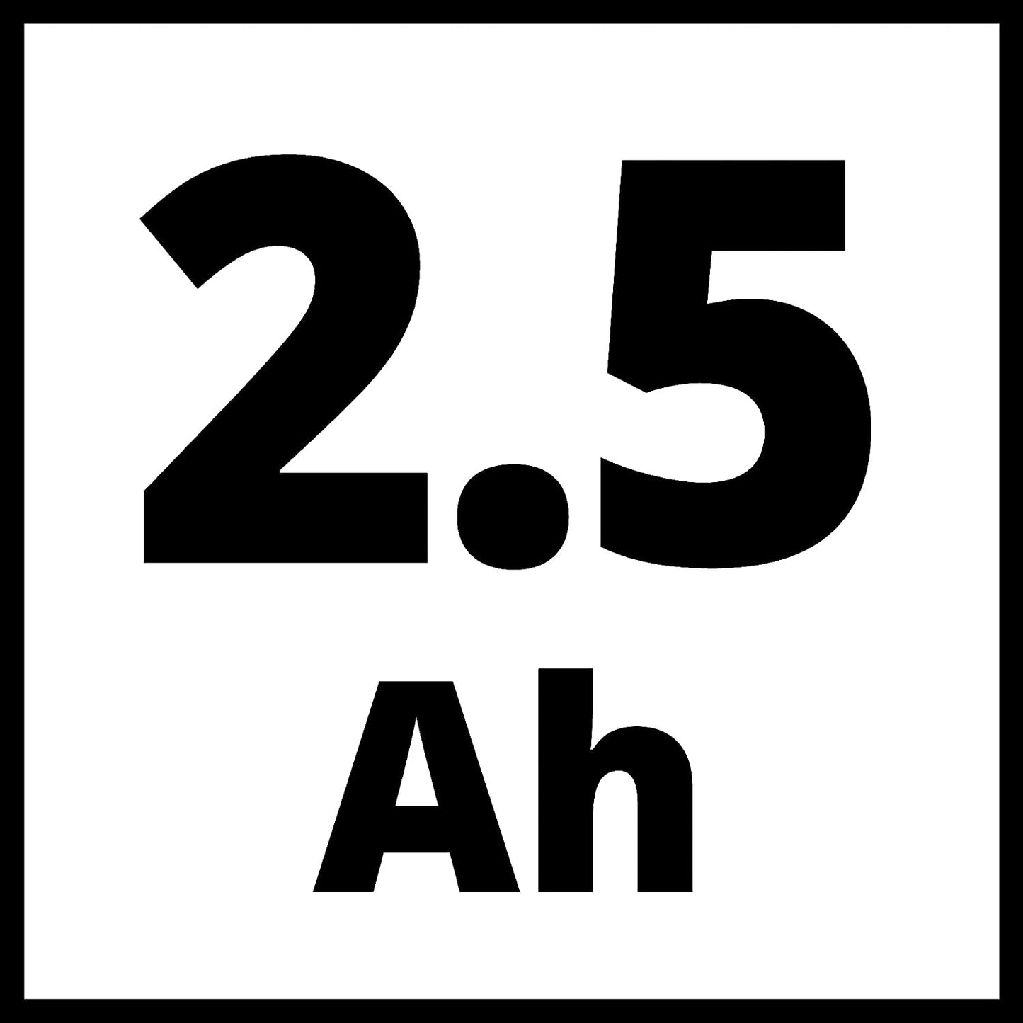 18V 2,5Ah Power X-Change, Akku