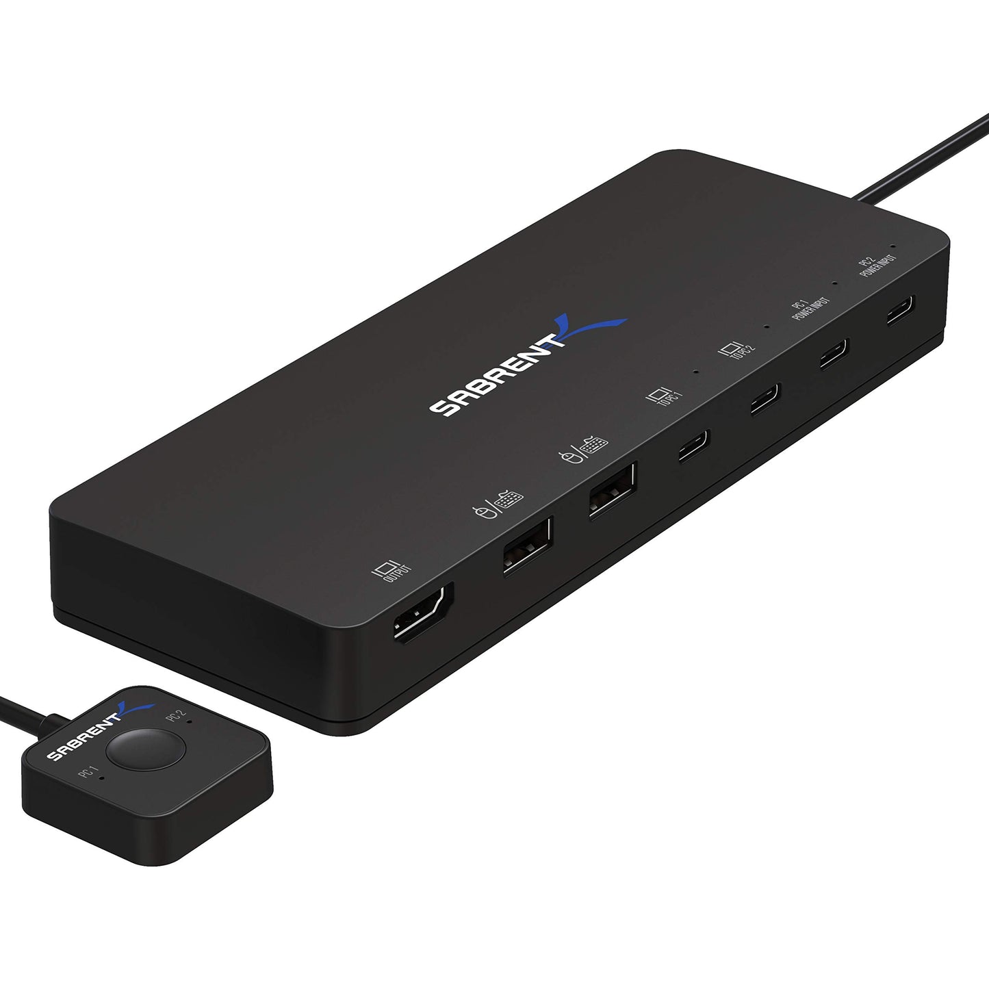 2-Port-USB-KVM-Switch, 1 HDMI OUT
