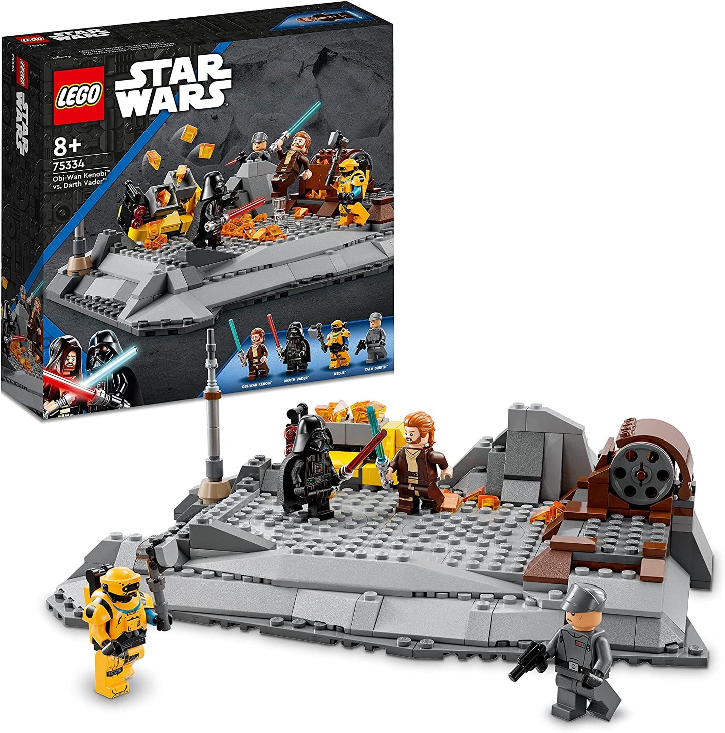 75334 Star Wars Obi-Wan Kenobi vs. Darth Vader, Konstruktionsspielzeug