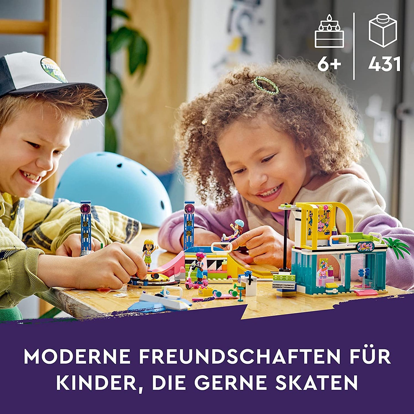 41751 Friends Skatepark, Konstruktionsspielzeug, Single