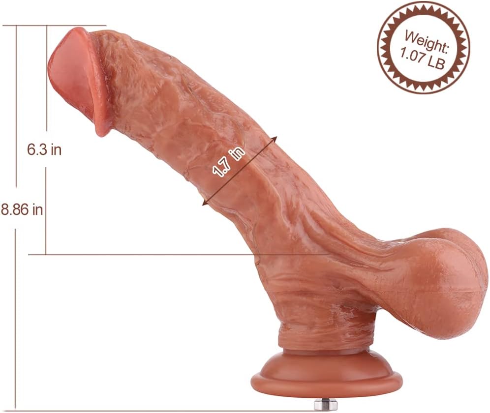 Dildo, 8,86'' Silikondildo