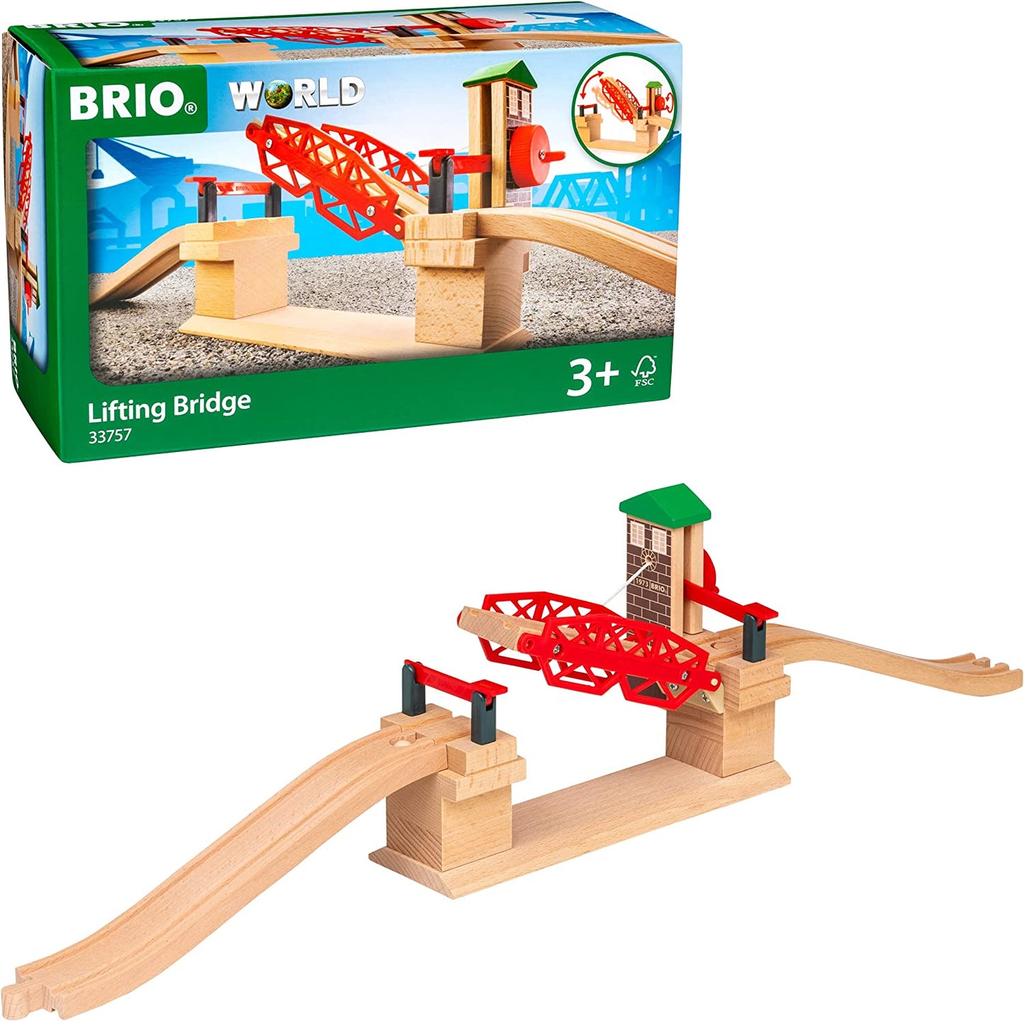 World Hebebrücke, Bahn