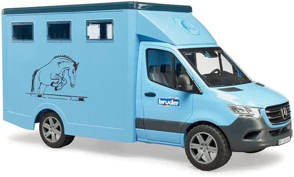MB Sprinter Tiertransporter mit Pferd, Modellfahrzeug