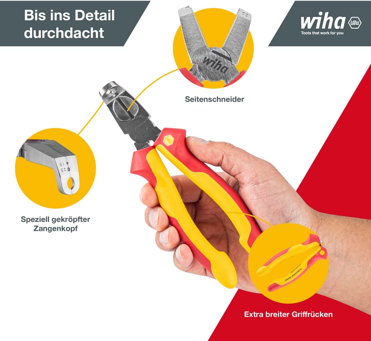 Installationszange TriCut Professional electric, Abisolier-Zange