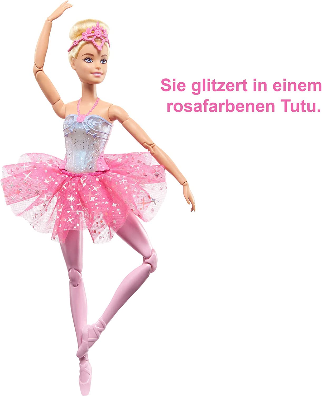 Barbie Dreamtopia Zauberlicht-Ballerina, Puppe