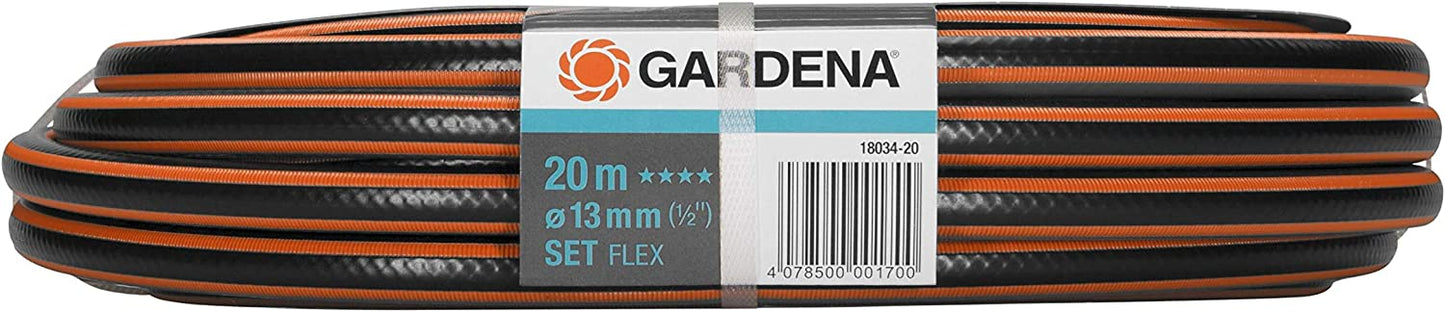 Comfort FLEX Schlauch-Set 13mm (1/2"), 20 m mit Systemteilen Single