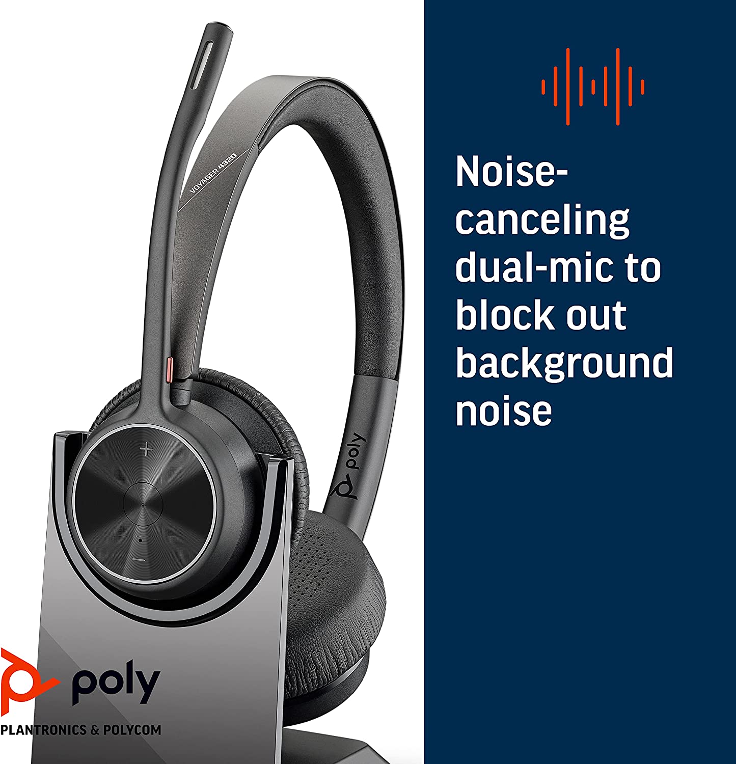Voyager 4320 UC, Headset