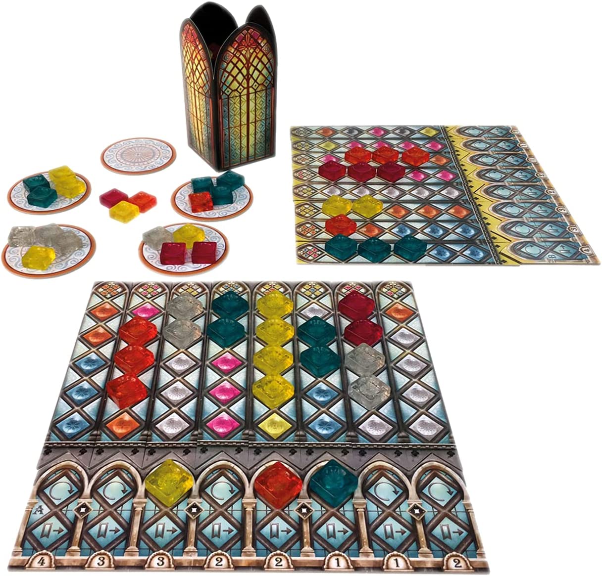 Azul - Die Buntglasfenster von Sintra, Brettspiel