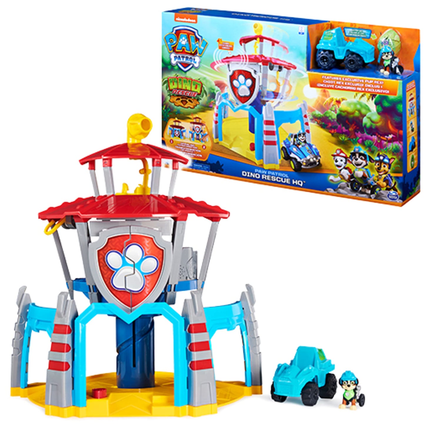 Paw Patrol - Dino Hauptquartier, Spielgebäude