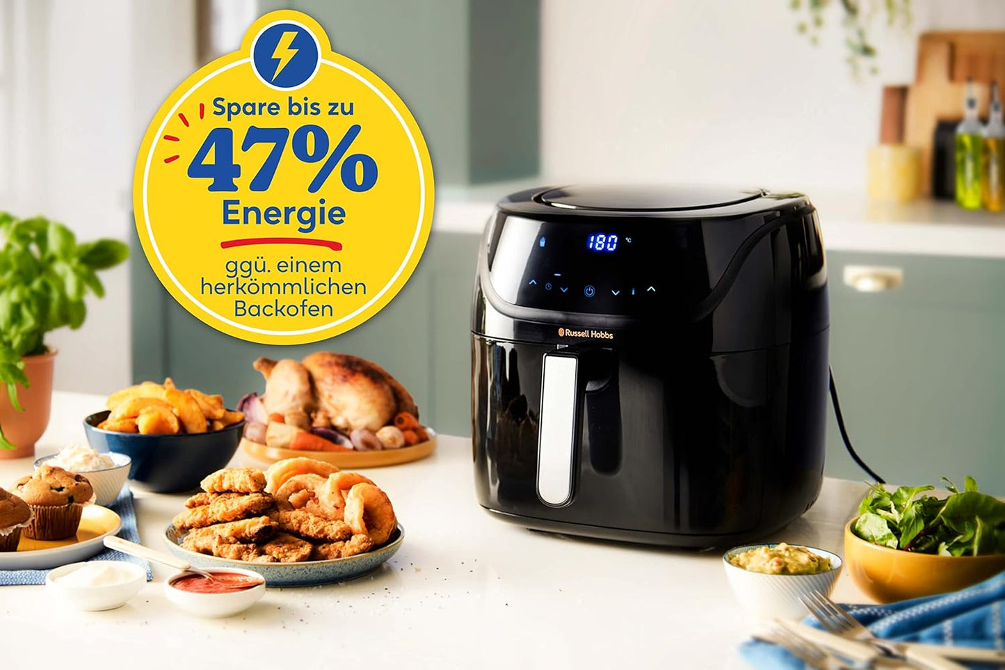 AirFryer SatisFry 27170-56, Heissluftfritteuse XXL
