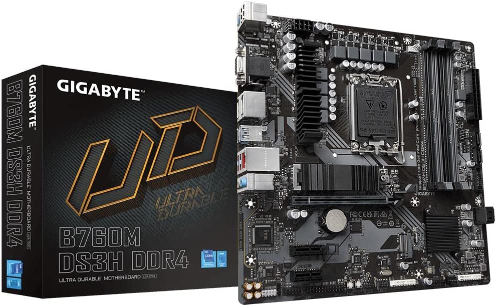 B760M DS3H DDR4, Mainboard