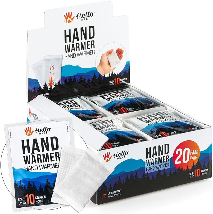 Handwärmer, 20 Paar