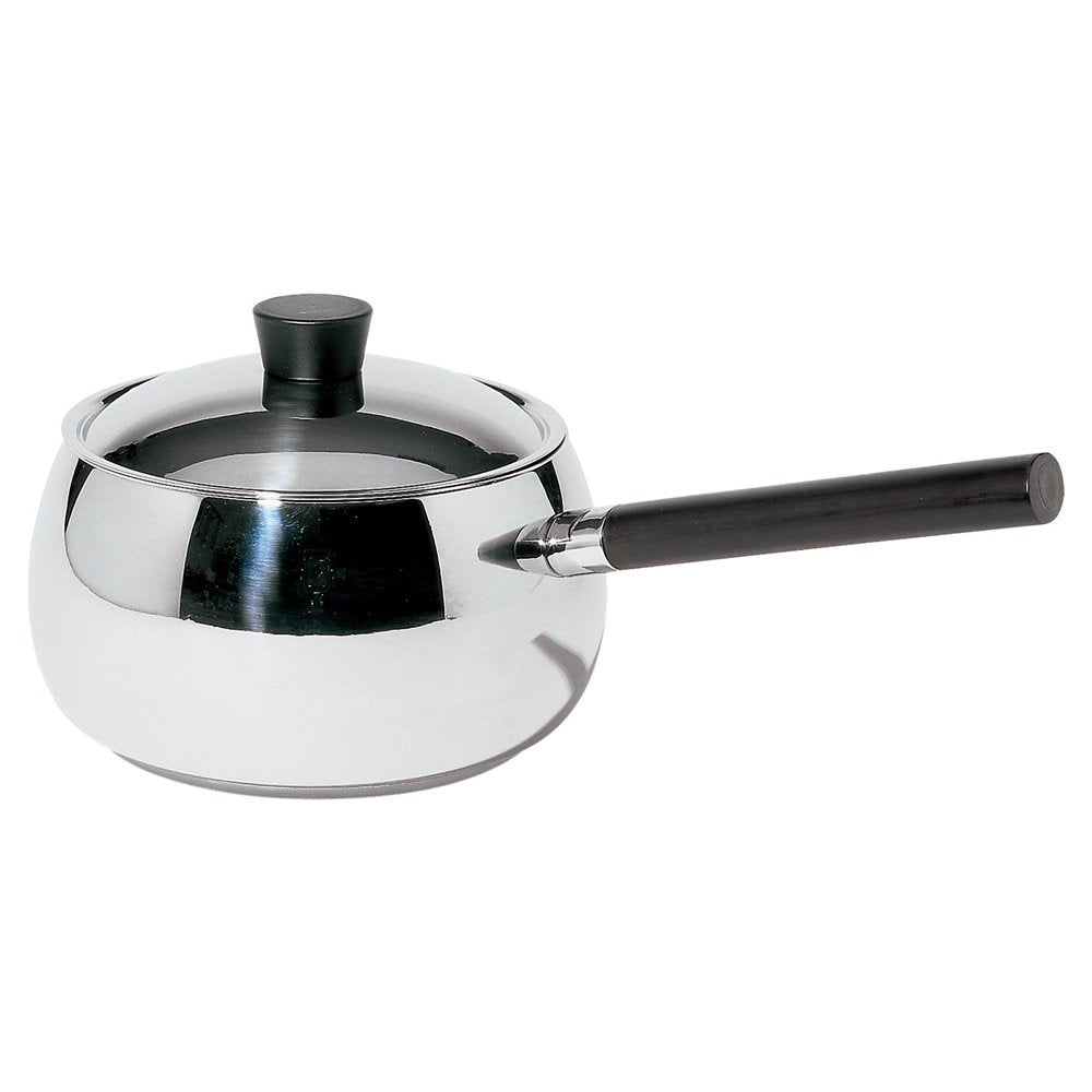 Mami Fondue Topf Silberfarben