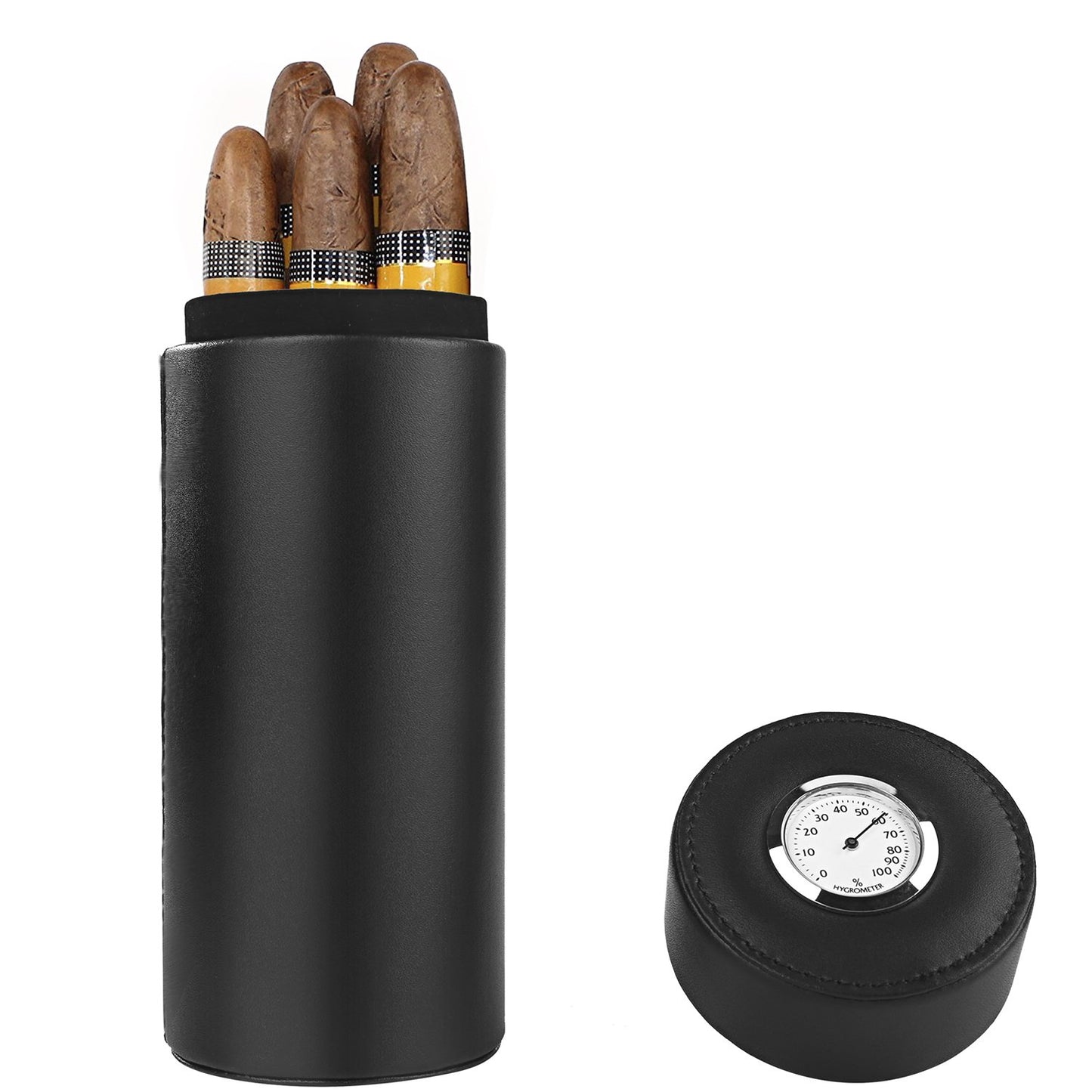 Zigarren Humidor, Schwarz