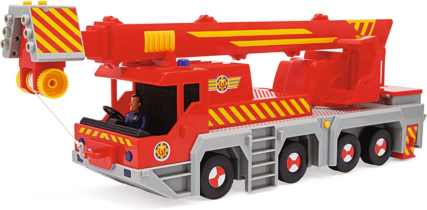 Feuerwehrmann Sam 2-in -1 Rettungskran, Spielfahrzeug