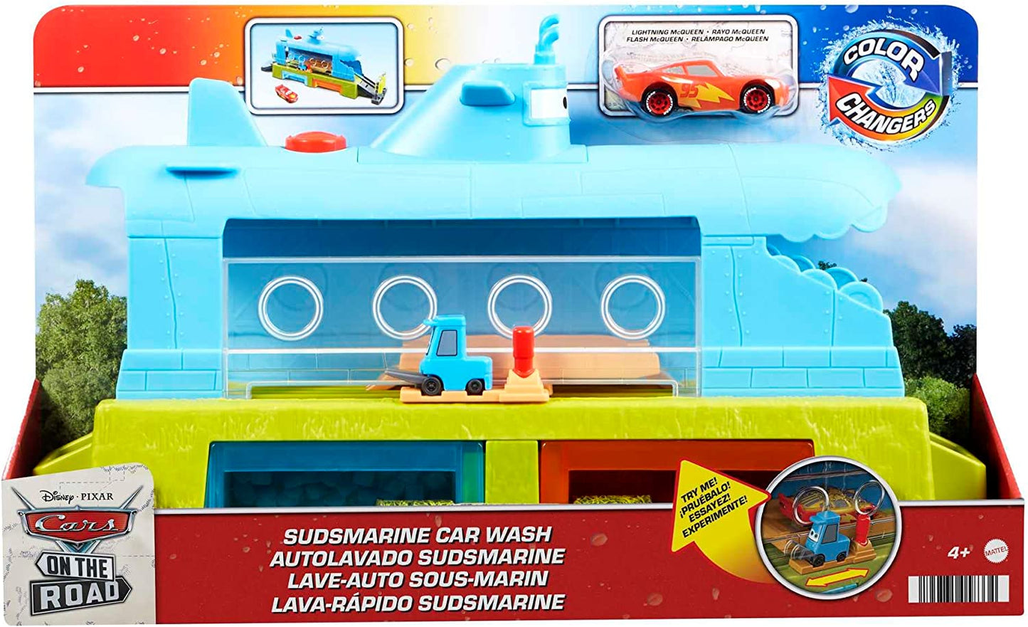Disney Pixar Cars Saubaboot Autowaschanlage, Spielgebäude
