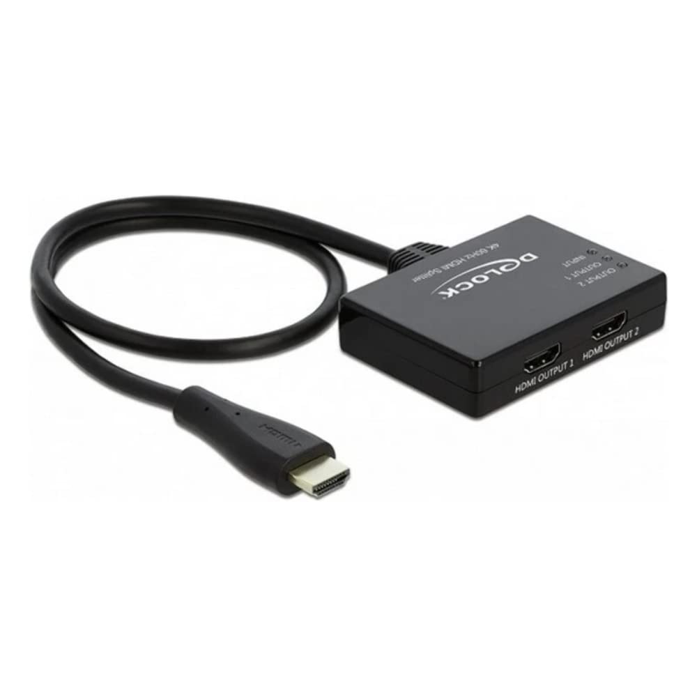 HDMI Splitter 1 x HDMI in > 2 x HDMI out 4K 60 Hz