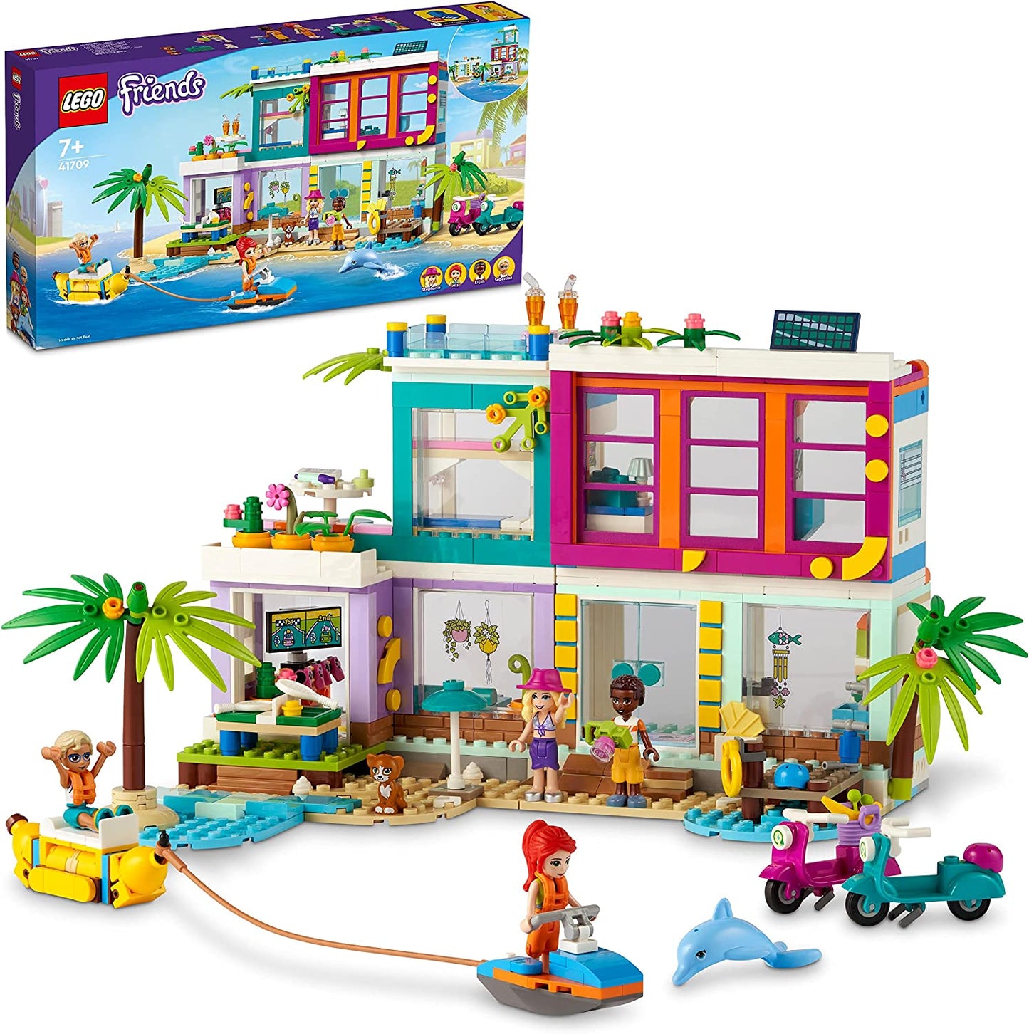 41709 Friends Ferienhaus am Strand, Konstruktionsspielzeug