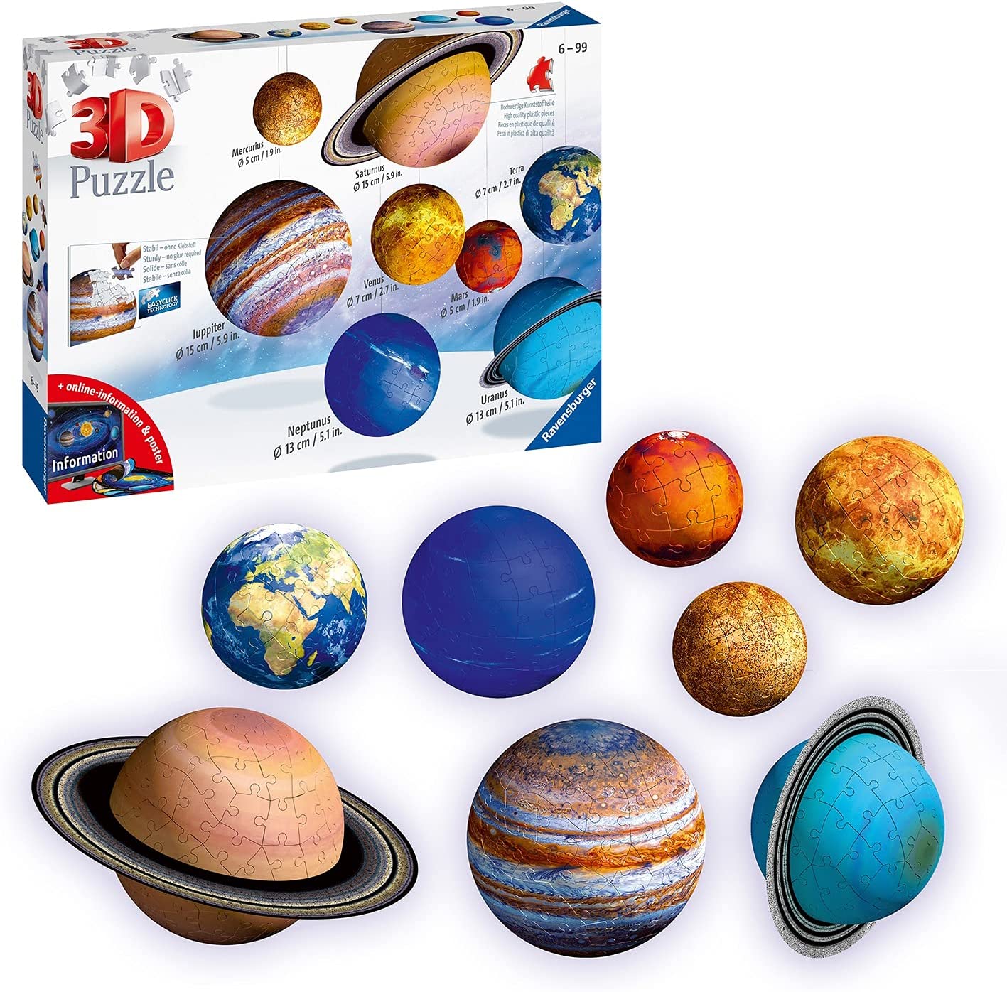 3D-Puzzle Planetensystem