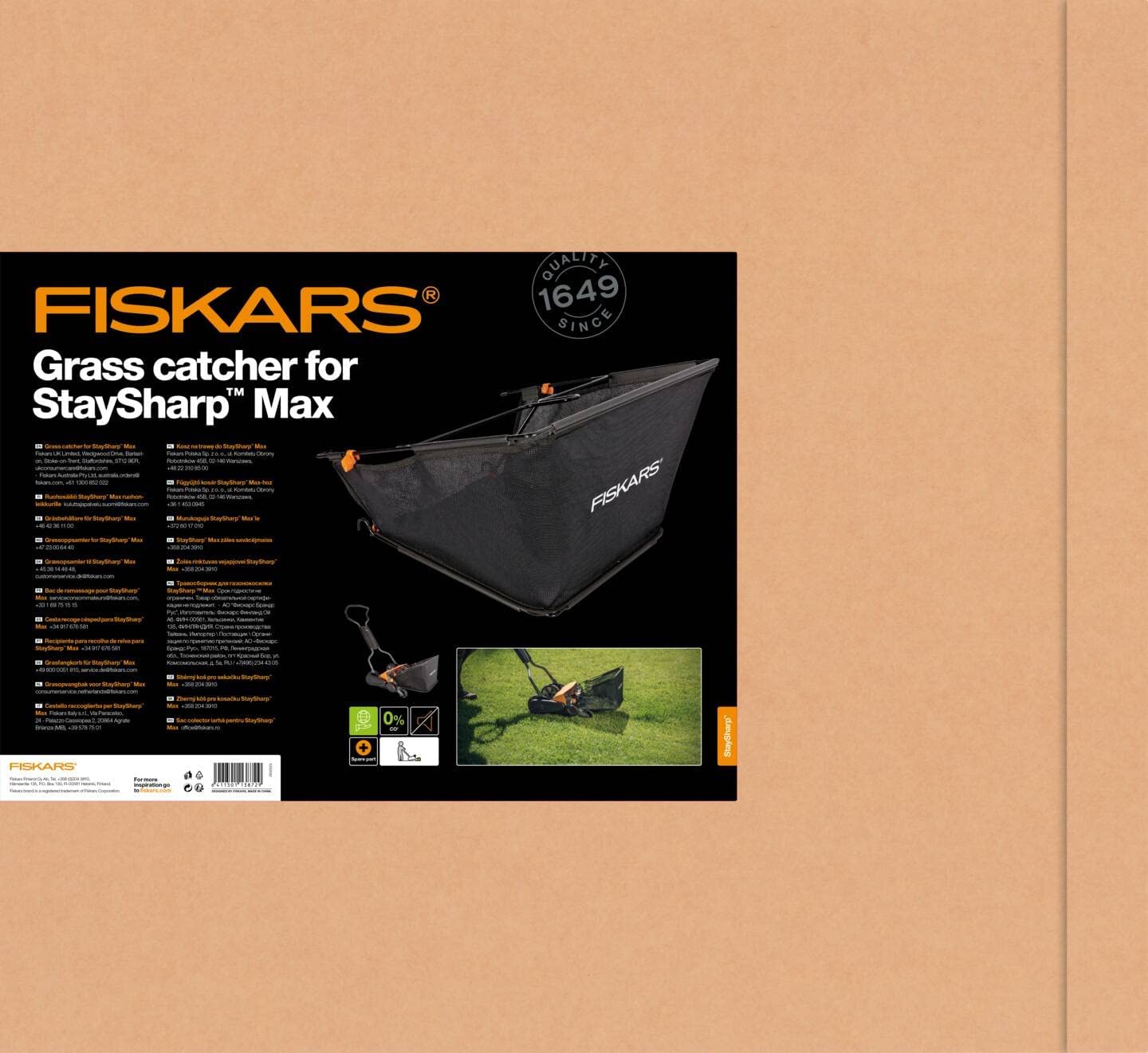 StaySharp Grasfangkorb, Fangsack