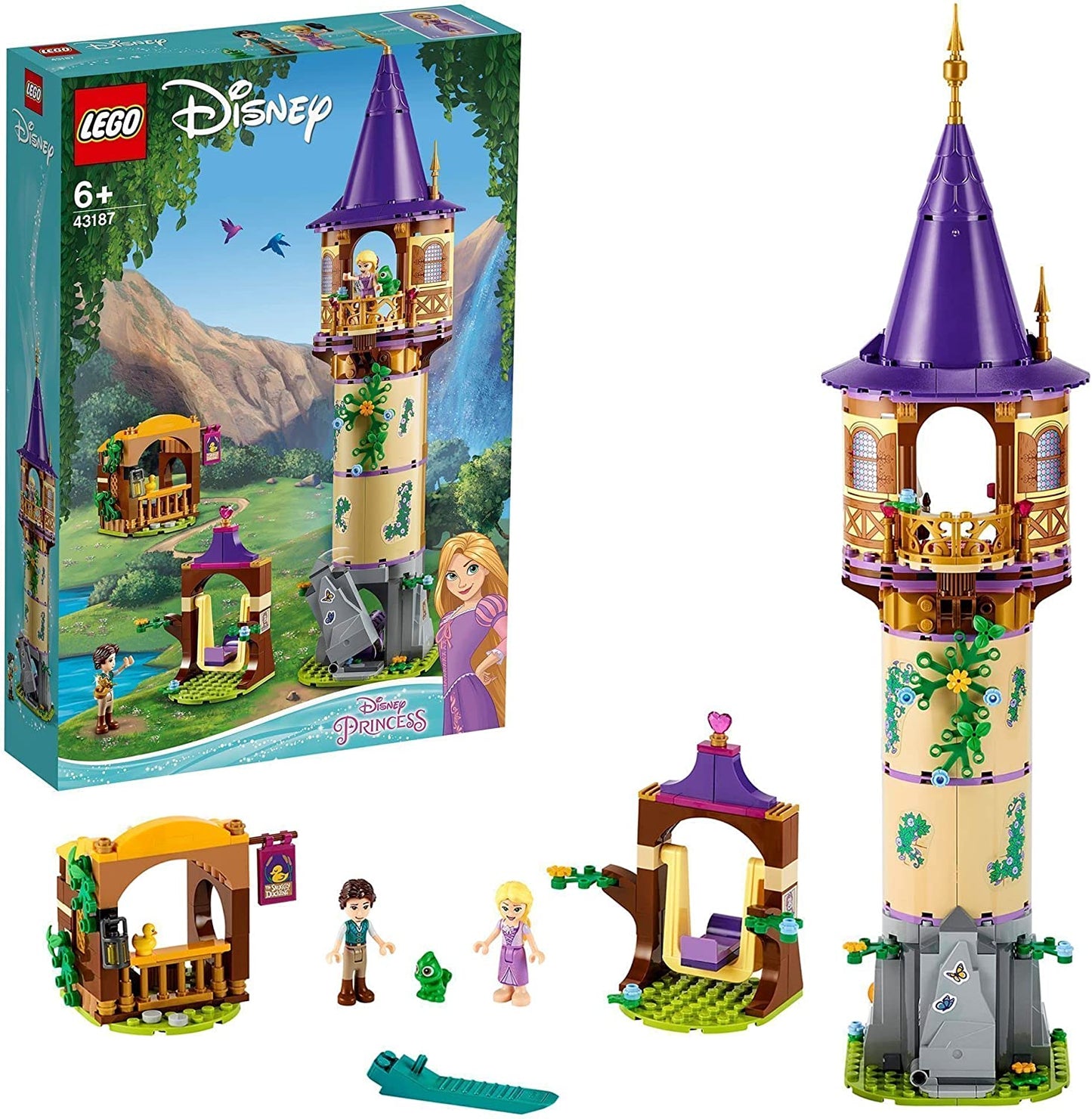 43187 Disney Princess Rapunzels Turm, Konstruktionsspielzeug