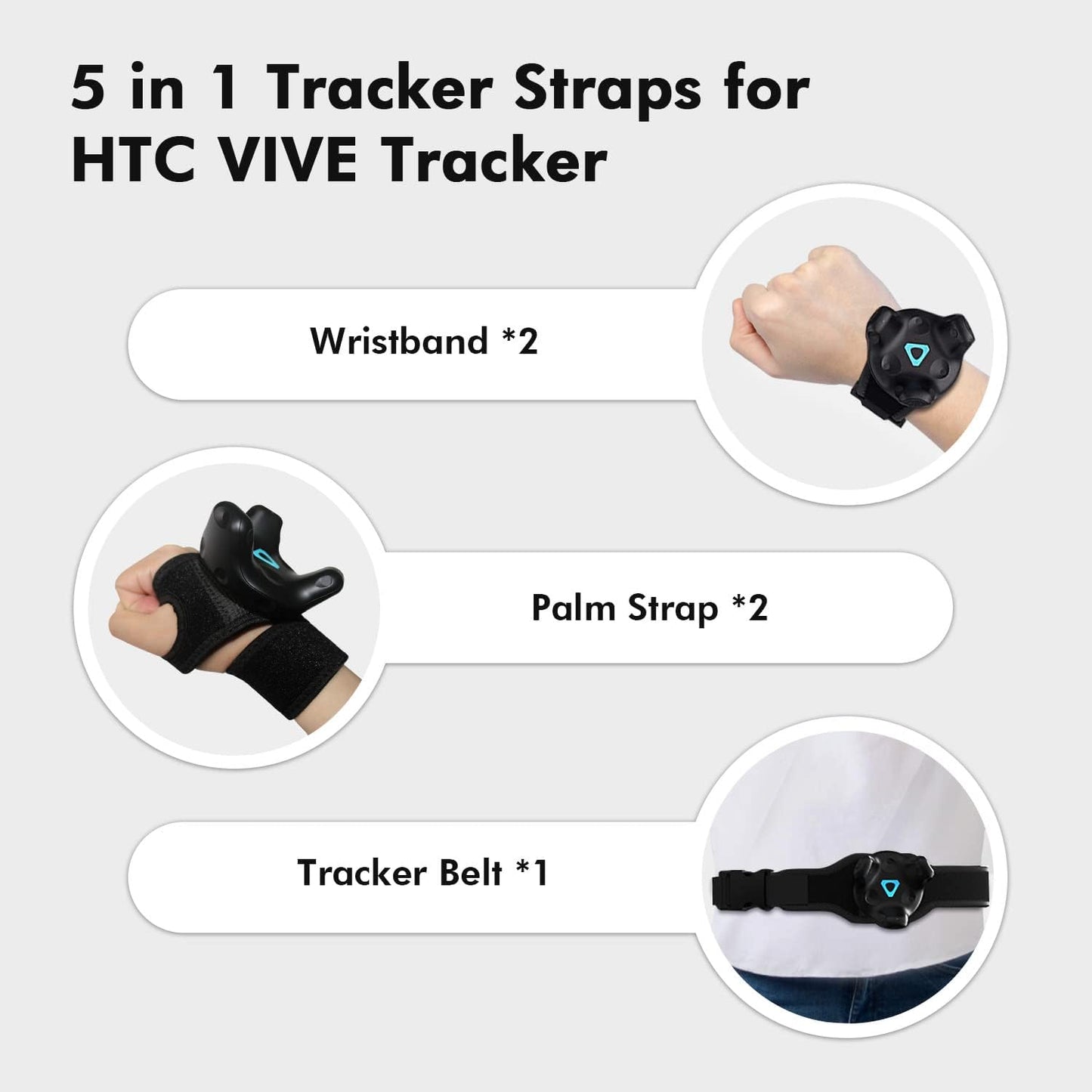 Trackinggurte für VR-Anwendungen
