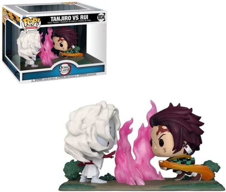 POP! Moments Demon Slayer - Tanjiro vs. Rui, Spielfigur