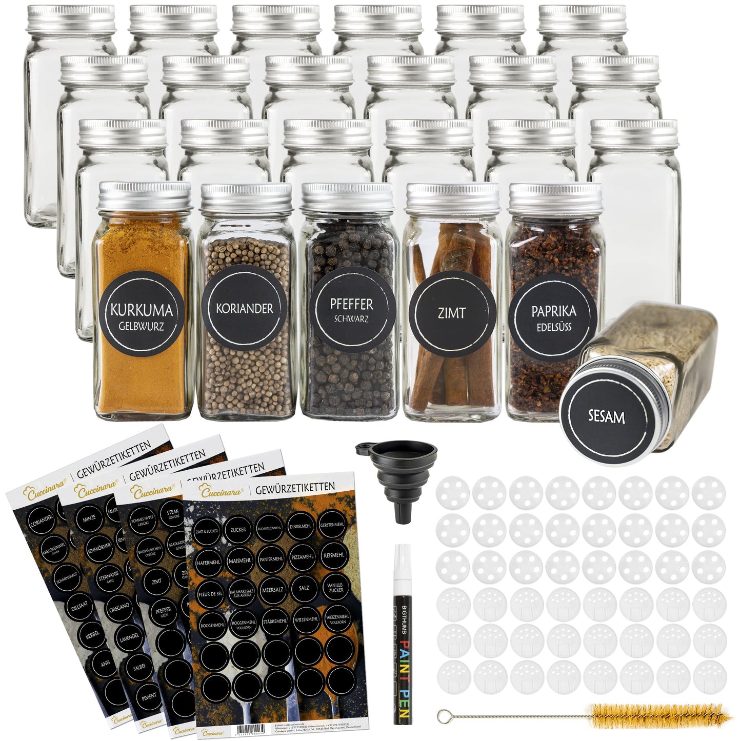 Gewürzgläser-Set