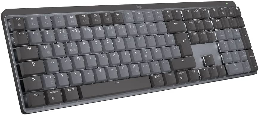 MX Mechanical, Tastatur, Graphit Taktil (leises Tippen) Full Size Tastatur