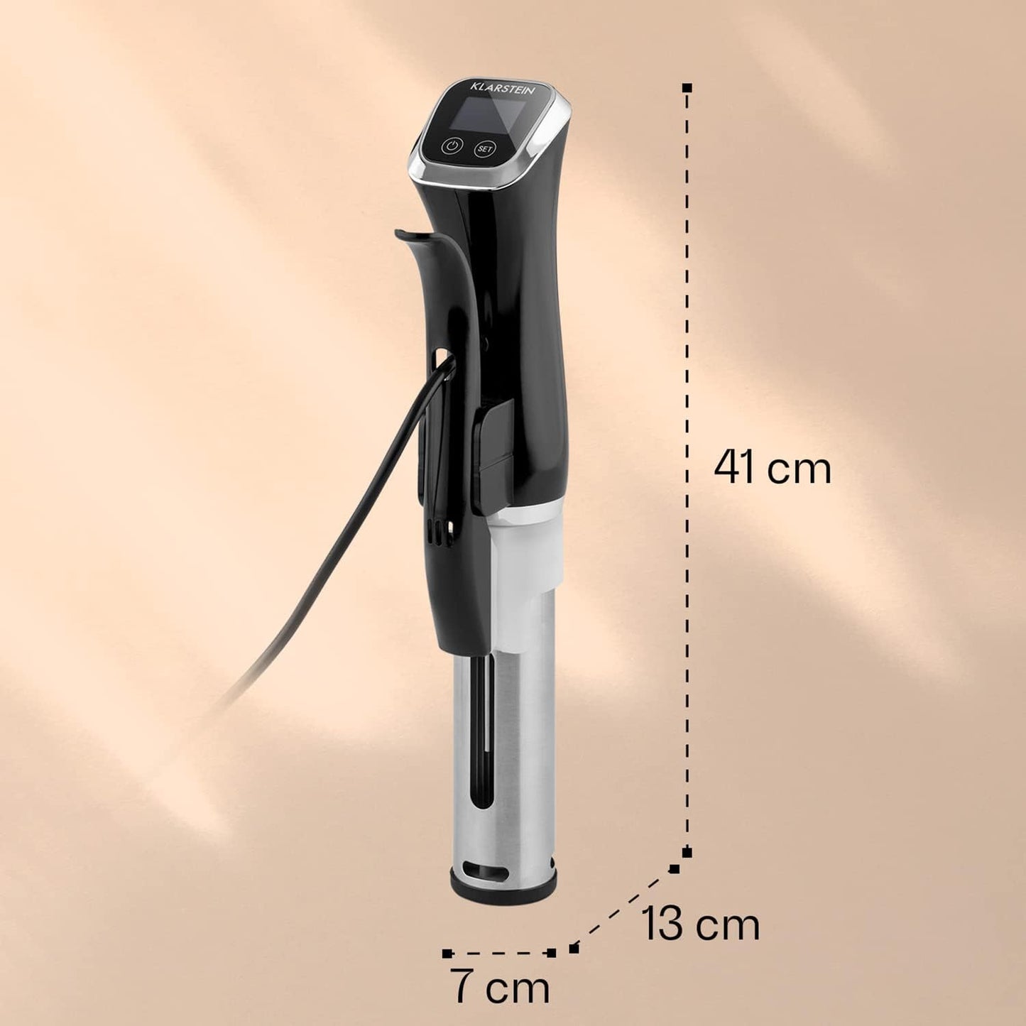 Quickstick Sous Vide Garer, Schwarz, classic
