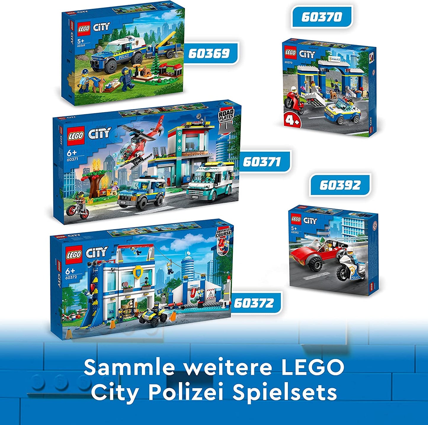 60372 City Polizeischule, Konstruktionsspielzeug