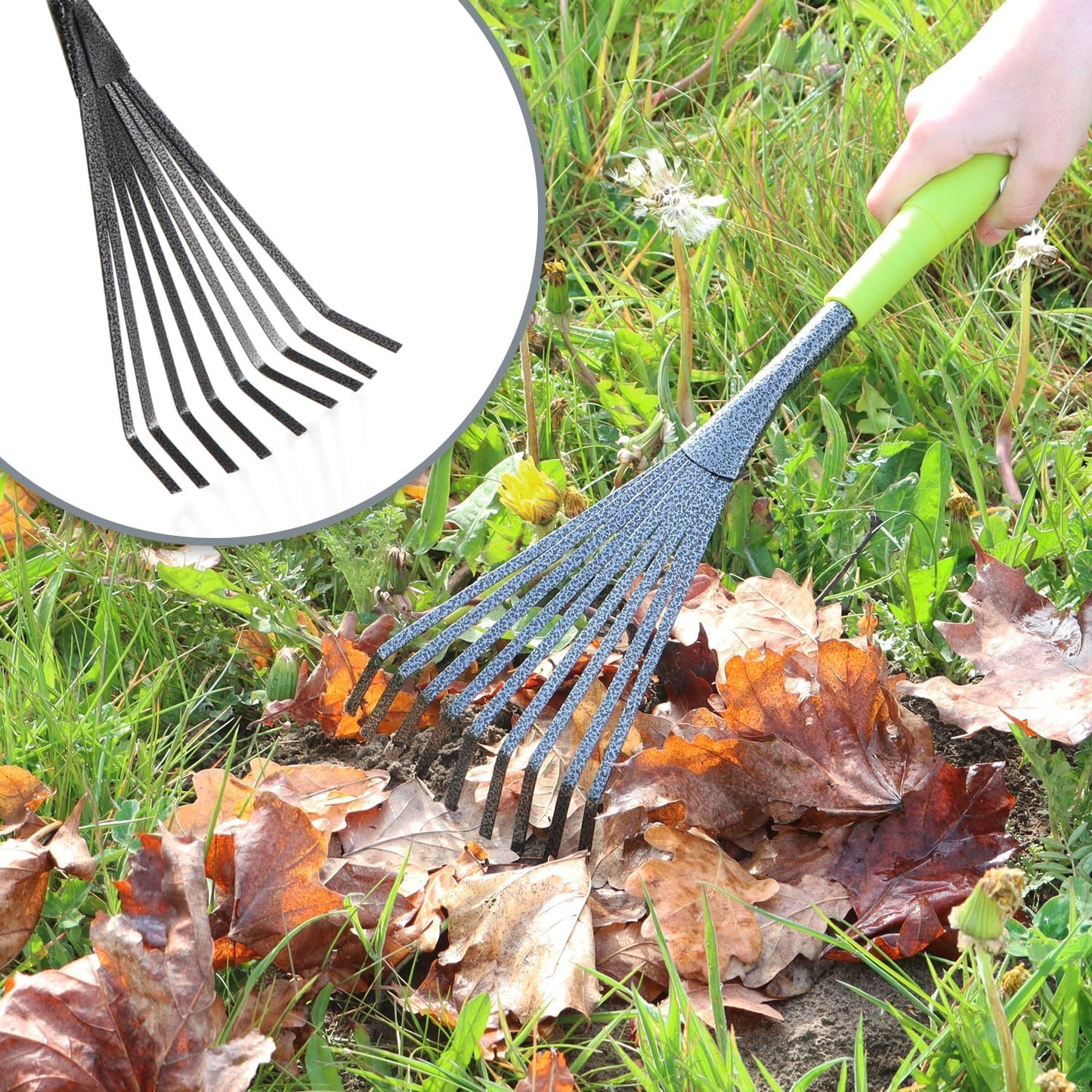 Gartenwerkzeug Set, 005 Stück - grün