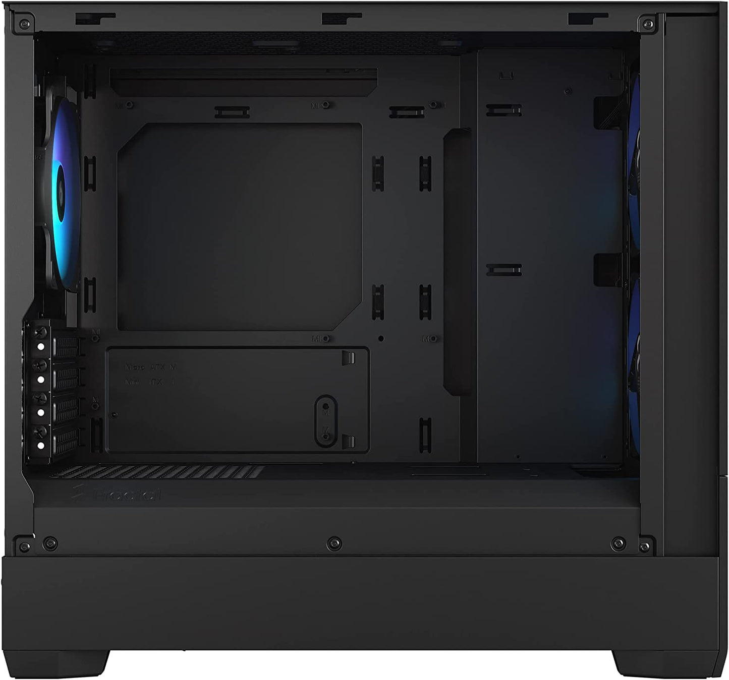 Pop Mini Air RGB Black TG Clear Tint, Tower-Gehäuse