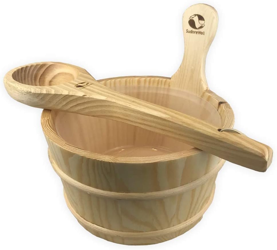 Saunakübel Set, 2-teiliges Set