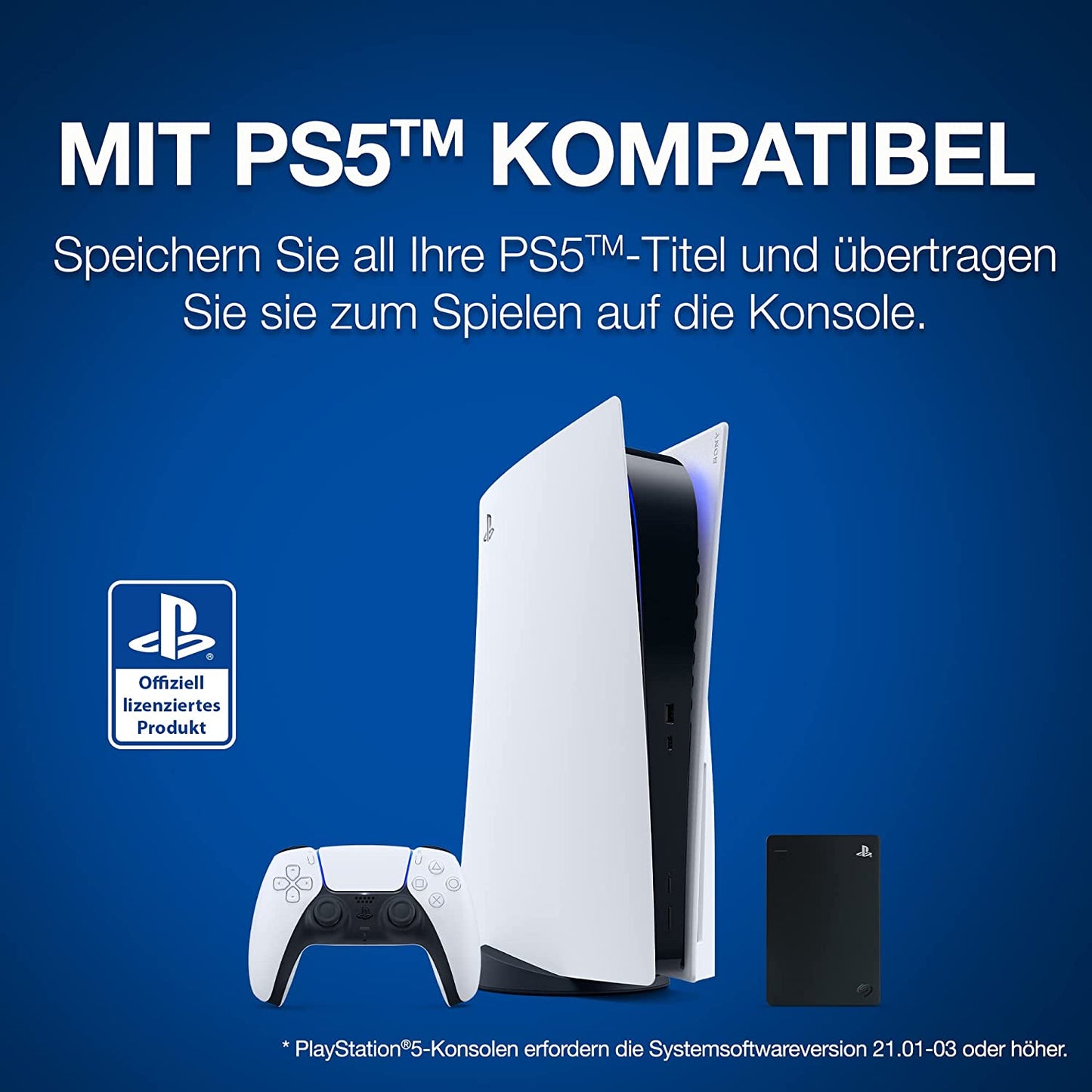 Game Drive for PS4 2 TB, Externe Festplatte