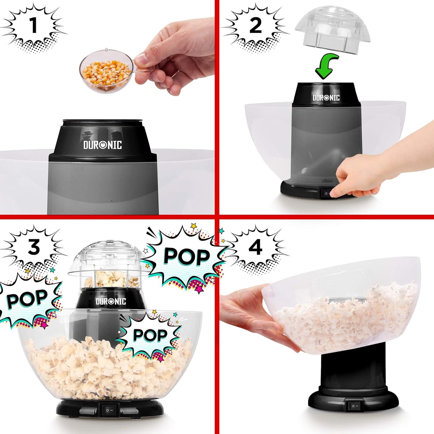 POP50 BK Popcornmaschine
