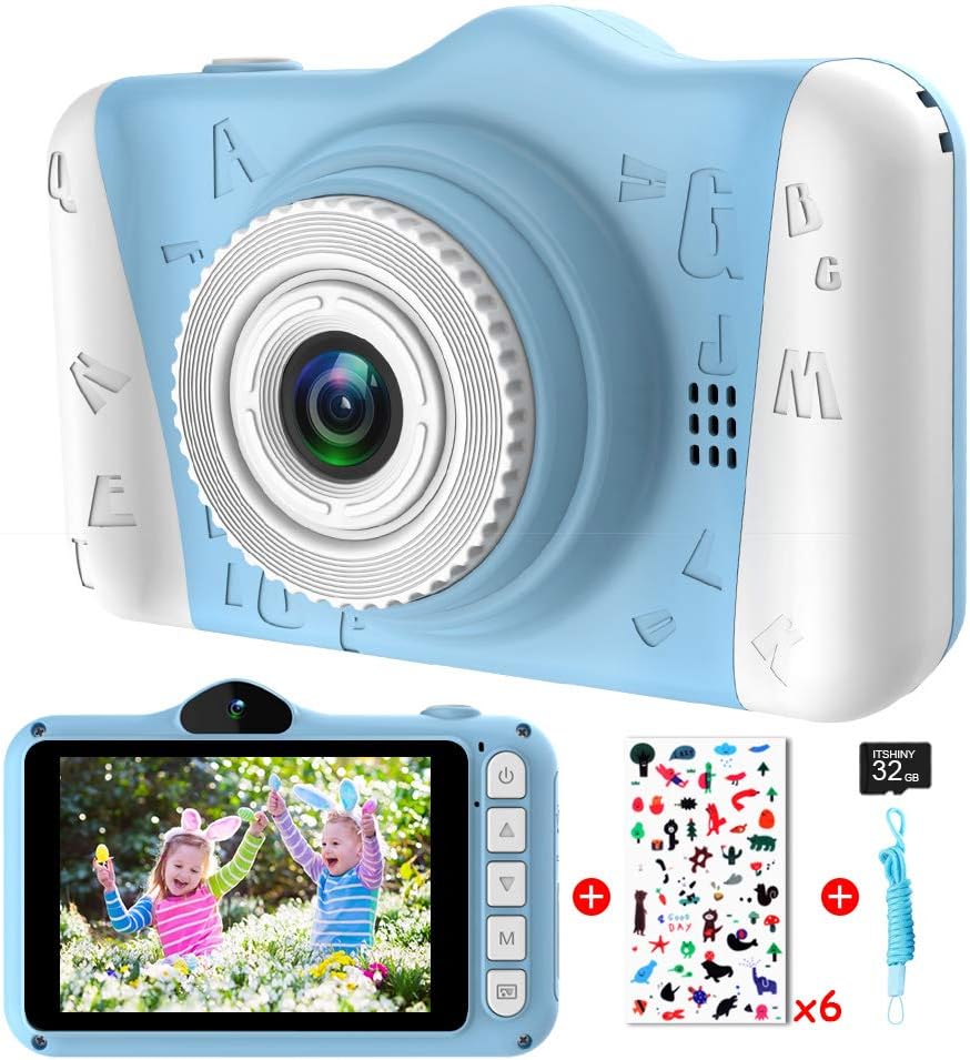 Digitalkamera für Kinder, Digitalkamera für Kinder, blau