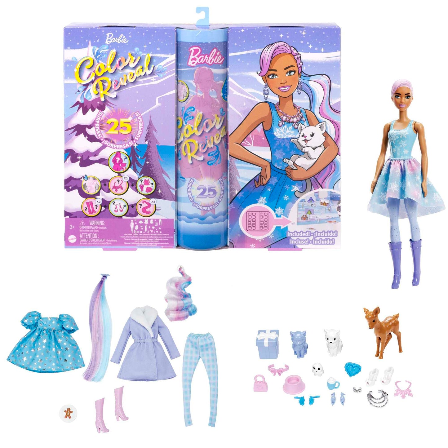 Barbie Color Reveal Adventskalender 2022, Single