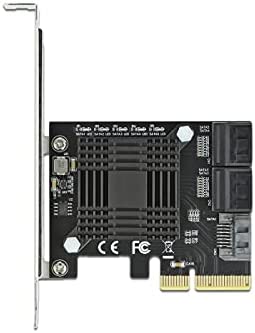 PCIe 5P SATA x4 LP, Schnittstellenkarte