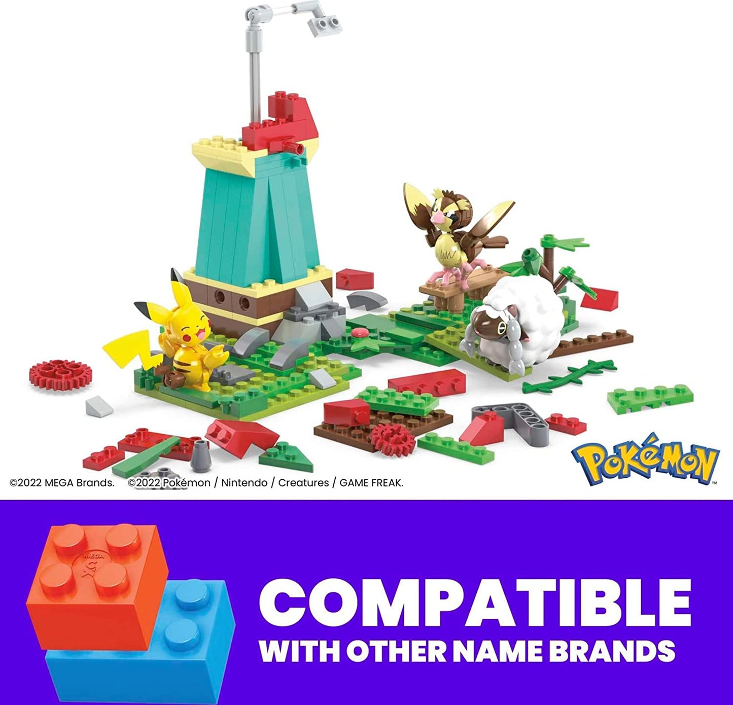 Pokémon - Windmühlen-Farm, Konstruktionsspielzeug