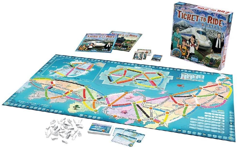 Zug um Zug: Japan & Italien, Brettspiel