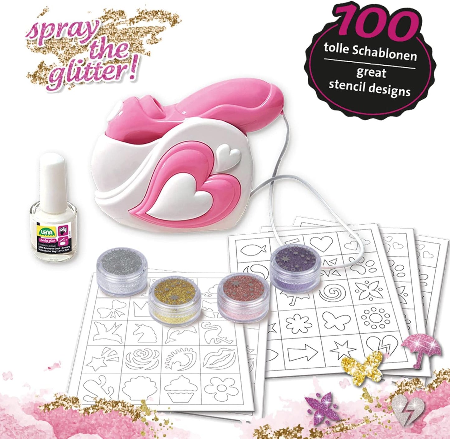 Airbrush Tattoo Set